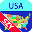 Map Solitaire Free - USA